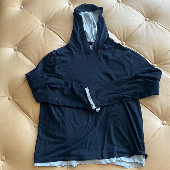 Two tone Vince hoodie